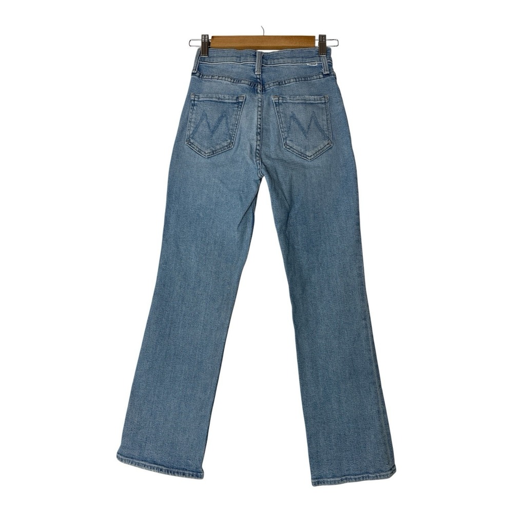 Mother Jeans The Tripper Ankle Women's Size 25 Med Rise Straight Stretch Blue